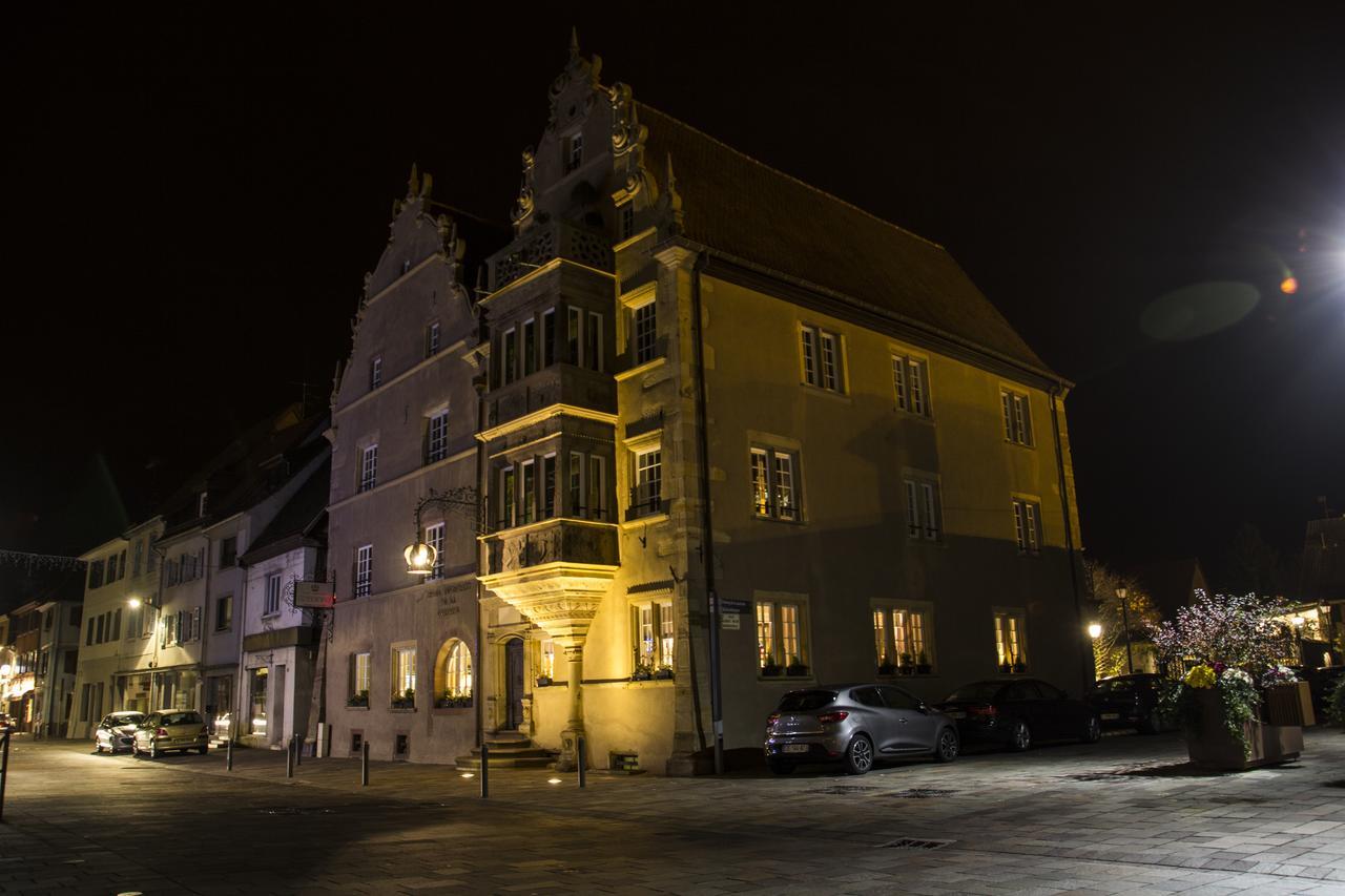 Hotel Restaurant L'Orchidee Ensisheim Dış mekan fotoğraf