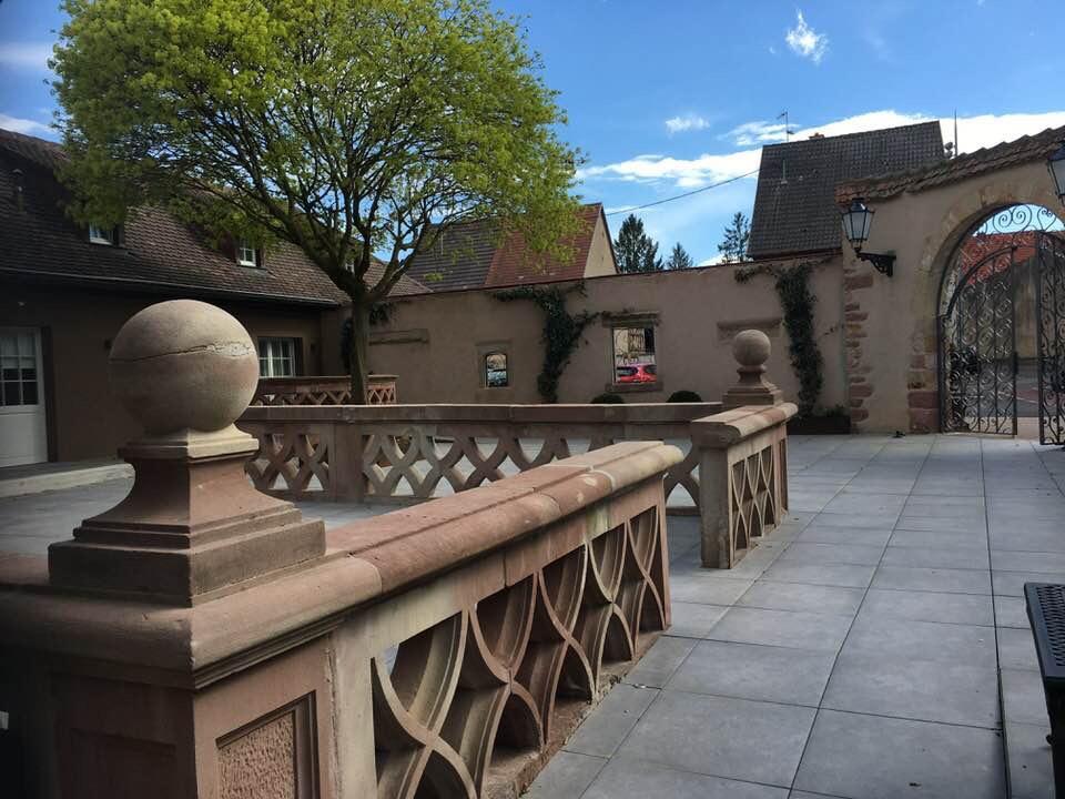 Hotel Restaurant L'Orchidee Ensisheim Dış mekan fotoğraf